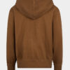 Sudadera con capucha de corte largo y ajustado, teñida al estilo vintage