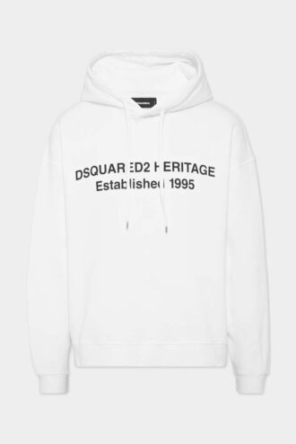 Sudadera con capucha Dsquared2 Heritage de corte holgado Sudadera con capucha Dsquared2 Heritage de corte holgado