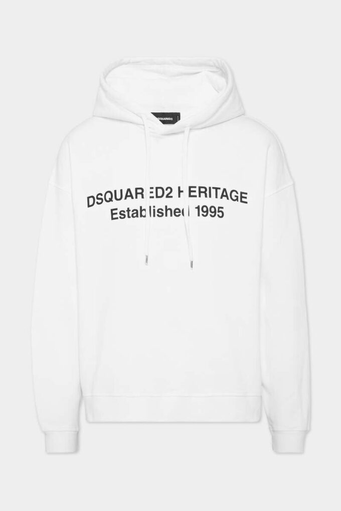 Sudadera con capucha Dsquared2 Heritage de corte holgado Sudadera con capucha Dsquared2 Heritage de corte holgado