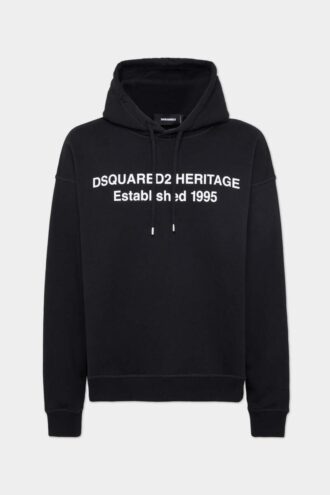 Sudadera con capucha Dsquared2 Heritage de corte holgado