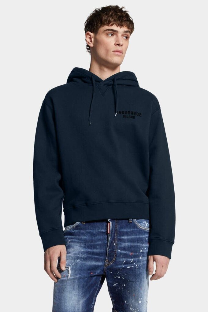 Sudadera con capucha Dsquared2 Milano de corte perfecto