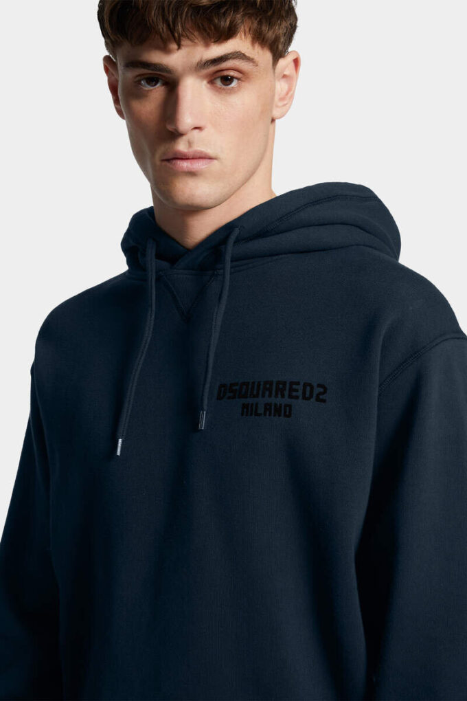 Sudadera con capucha Dsquared2 Milano de corte perfecto