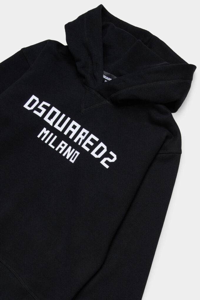 Sudadera con capucha Dsquared2 Milano de D2Kids Junior Sudadera con capucha Dsquared2 Milano de D2Kids Junior