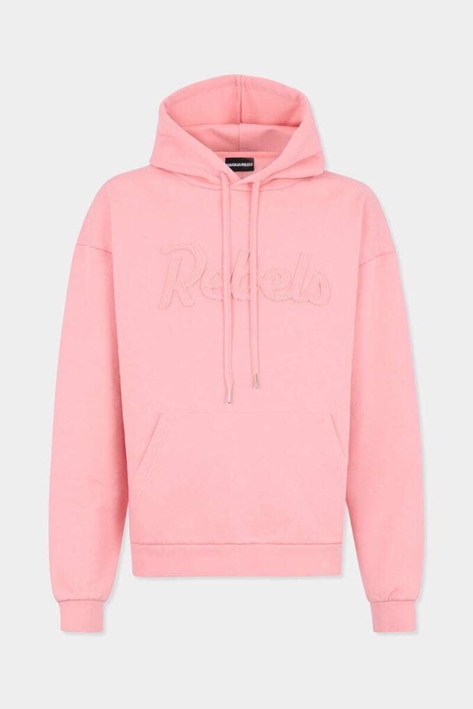 Sudadera con capucha Dsquared2 Rebels de corte holgado Sudadera con capucha Dsquared2 Rebels de corte holgado