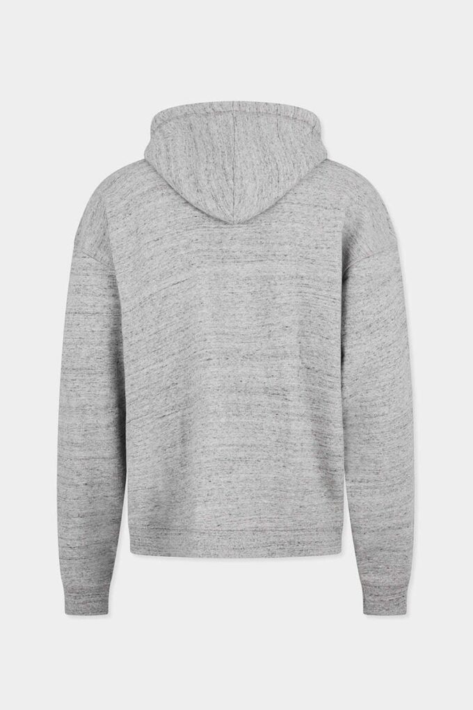 Sudadera con capucha y cremallera de corte holgado, característica de Dsquared2 Sudadera con capucha y cremallera de corte holgado, característica de Dsquared2