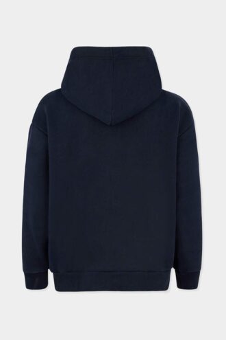Sudadera con capucha y cremallera Dsquared2 Logo, corte boyfriend Sudadera con capucha y cremallera Dsquared2 Logo, corte boyfriend