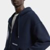 Sudadera con capucha y cremallera Dsquared2 Logo, corte boyfriend Sudadera con capucha y cremallera Dsquared2 Logo, corte boyfriend