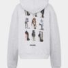 Sudadera con capucha y cremallera Iconique de corte boyfriend