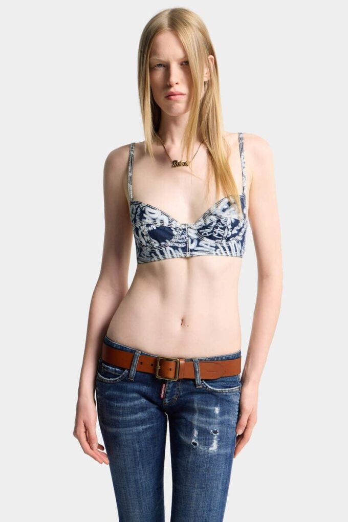 Sujetador Tiki Rebel Hibiscus Dark Flower Wash Sujetador Tiki Rebel Hibiscus Dark Flower Wash