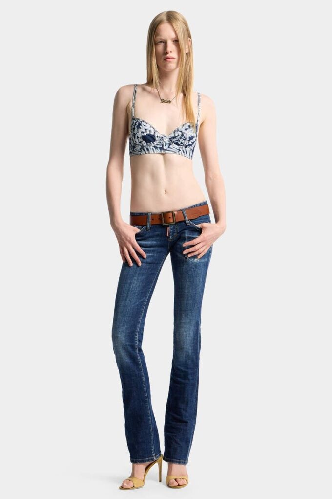 Sujetador Tiki Rebel Hibiscus Dark Flower Wash Sujetador Tiki Rebel Hibiscus Dark Flower Wash