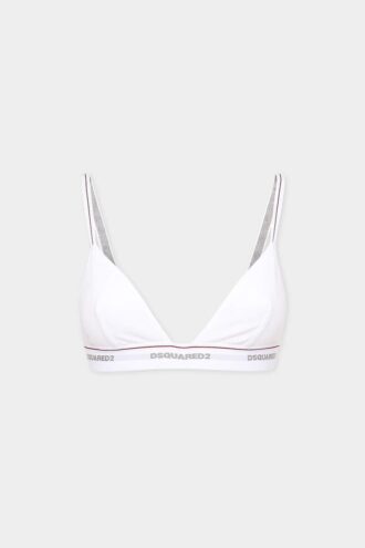 Sujetador triangular con logotipo de Dsquared2