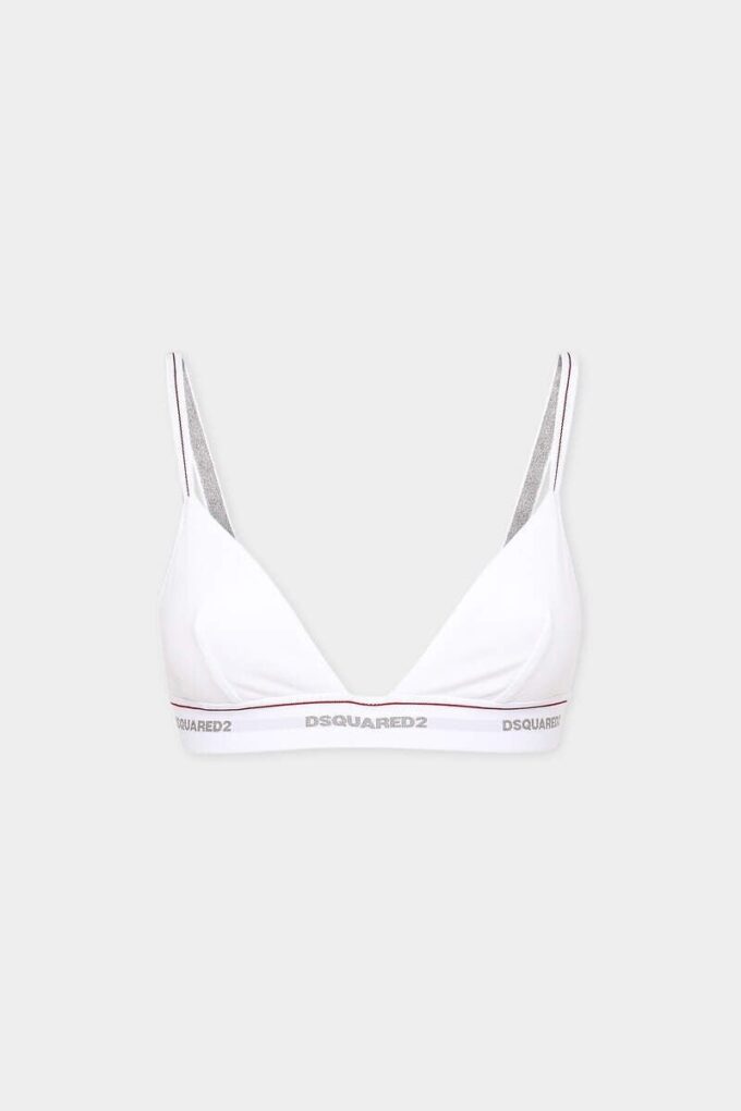 Sujetador triangular con logotipo de Dsquared2 Sujetador triangular con logotipo de Dsquared2
