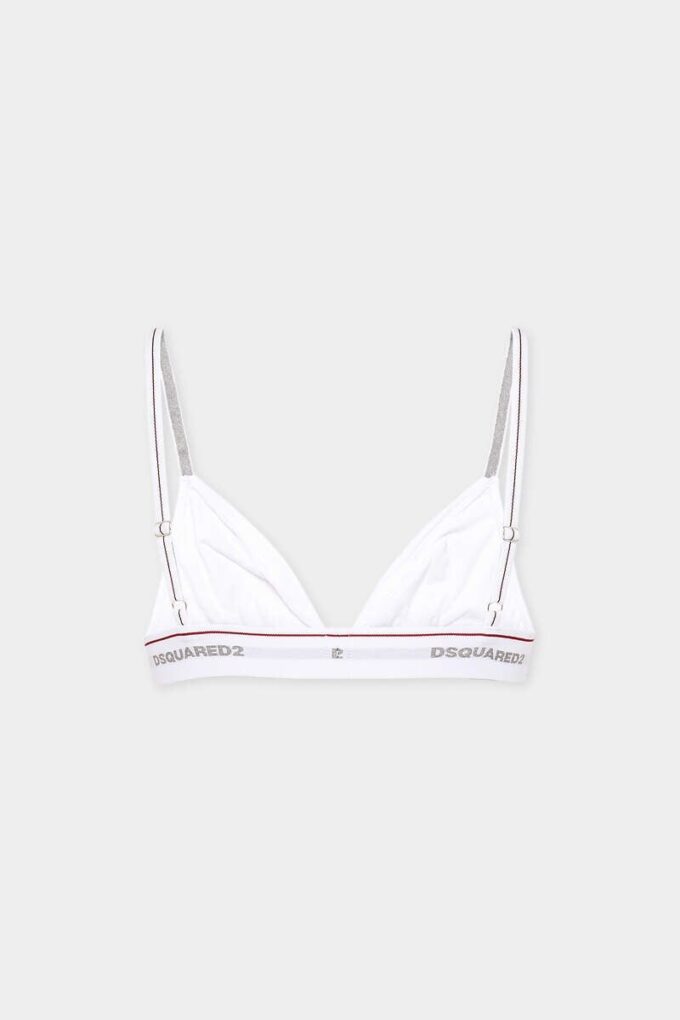 Sujetador triangular con logotipo de Dsquared2 Sujetador triangular con logotipo de Dsquared2