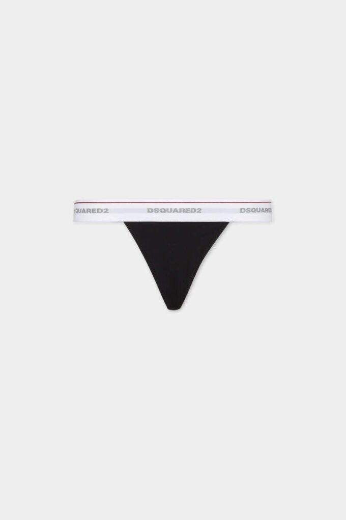 Tanga con logotipo de Dsquared2 Tanga con logotipo de Dsquared2