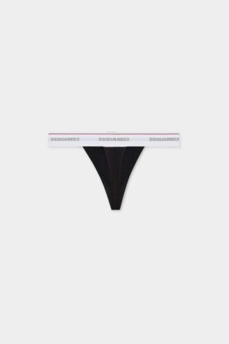 Tanga con logotipo de Dsquared2