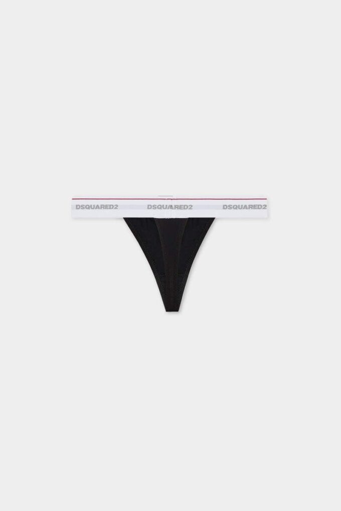 Tanga con logotipo de Dsquared2 Tanga con logotipo de Dsquared2