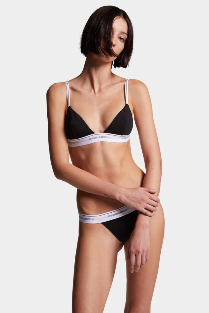 Tanga con logotipo de Dsquared2 Tanga con logotipo de Dsquared2