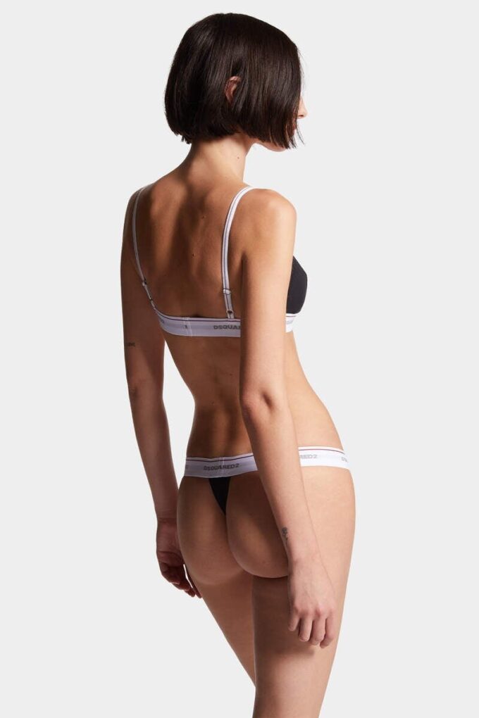 Tanga con logotipo de Dsquared2 Tanga con logotipo de Dsquared2