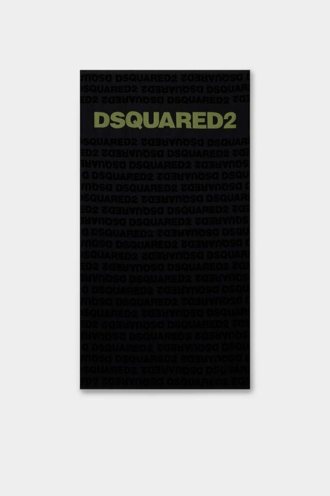 Toalla de playa con el logotipo de Dsquared2