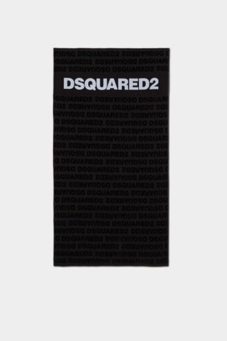 Toalla de playa con el logotipo de Dsquared2