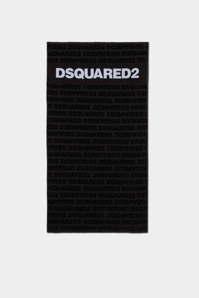 Toalla de playa con el logotipo de Dsquared2 Toalla de playa con el logotipo de Dsquared2