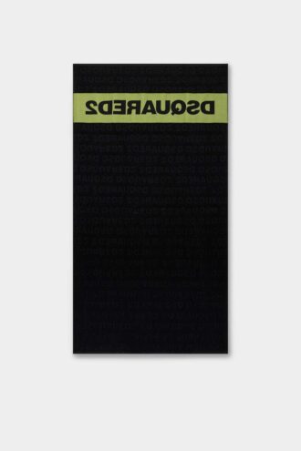 Toalla de playa con el logotipo de Dsquared2