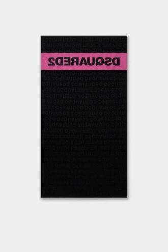 Toalla de playa con el logotipo de Dsquared2