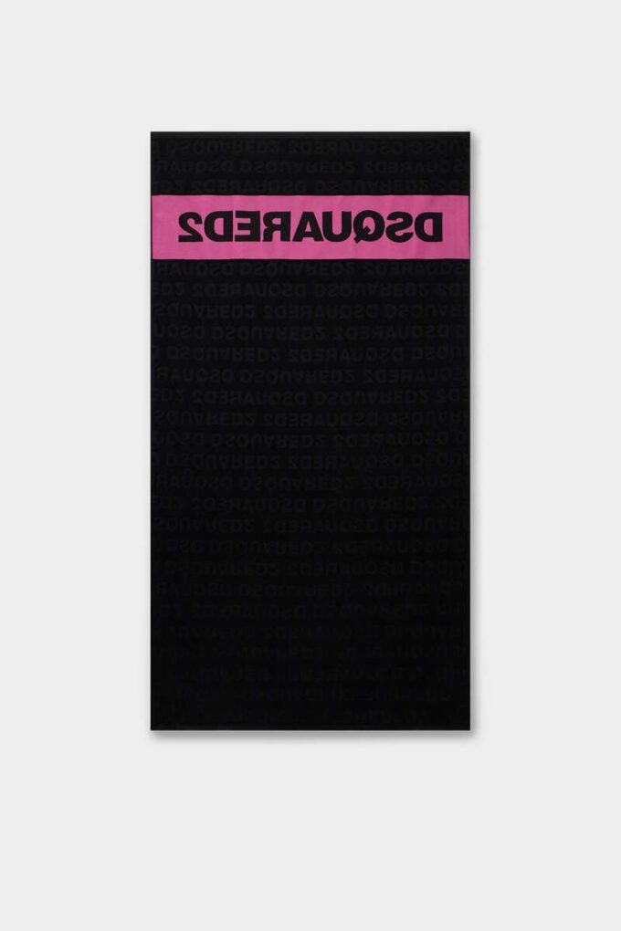 Toalla de playa con el logotipo de Dsquared2 Toalla de playa con el logotipo de Dsquared2