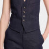 Traje de denim lavado índigo Traje de denim lavado índigo