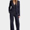 Traje de denim lavado índigo Traje de denim lavado índigo