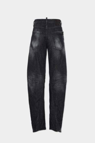 Vaqueros D2 Twisted en lavado negro