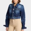 Vaqueros Dalma de denim Oxford