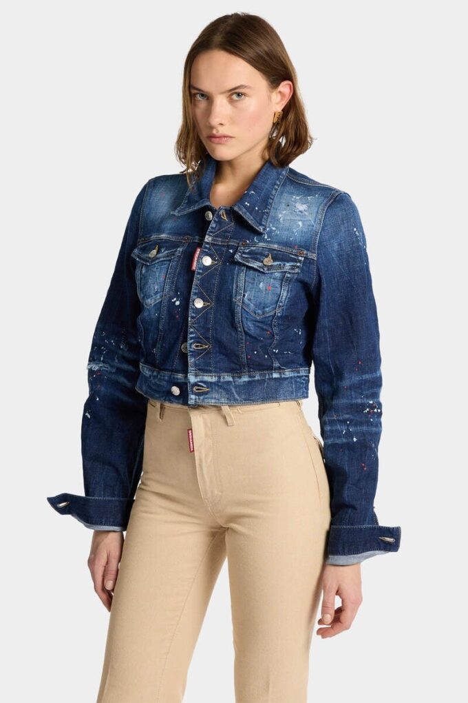 Vaqueros Dalma de denim Oxford
