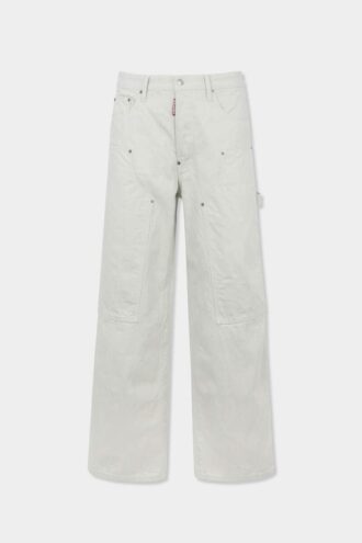 Vaqueros holgados de carpintero Off-White Bull