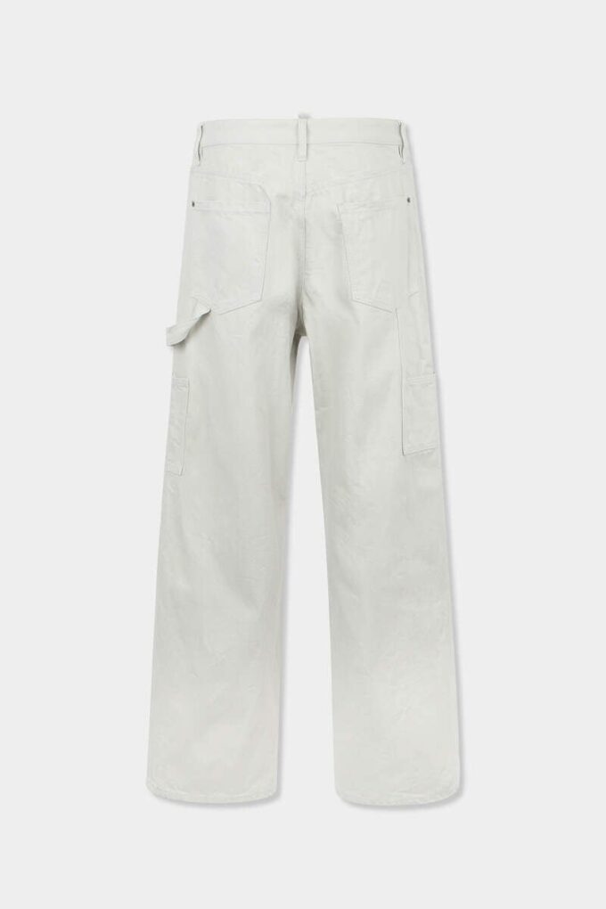 Vaqueros holgados de carpintero Off-White Bull Vaqueros holgados de carpintero Off-White Bull