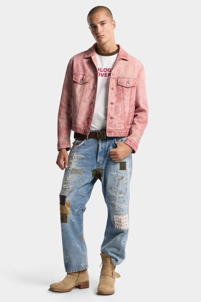 Vaqueros Kawaii de lavado medio Vaqueros Kawaii de lavado medio