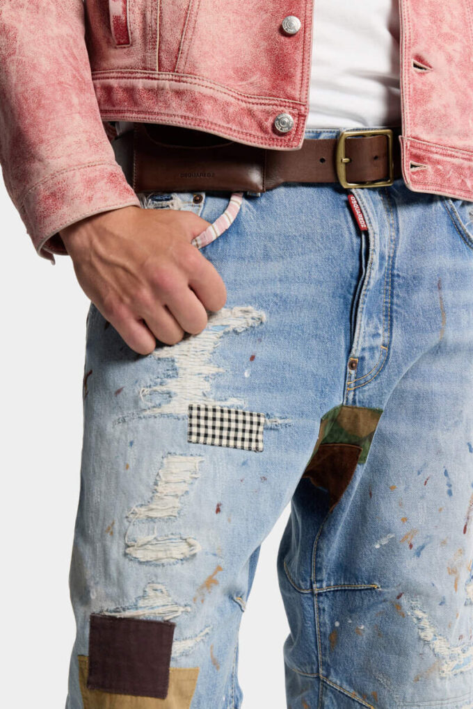 Vaqueros Kawaii de lavado medio Vaqueros Kawaii de lavado medio