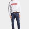 Vaqueros Skater Jean con lavado oscuro limpio Vaqueros Skater Jean con lavado oscuro limpio
