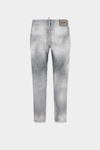 Vaqueros Slim Twist con lavado gris cepillado