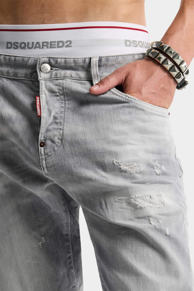 Vaqueros Slim Twist con lavado gris cepillado Vaqueros Slim Twist con lavado gris cepillado