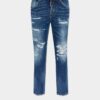 Vaqueros Teddy con lavado rasgado medio Vaqueros Teddy con lavado rasgado medio