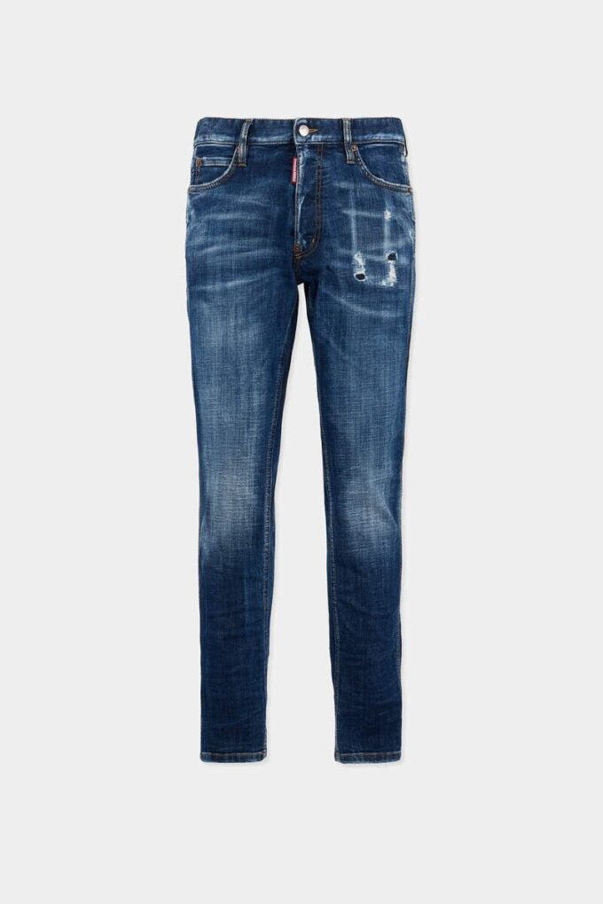 Vaqueros Teddy Mini Front con lavado oscuro ahumado Vaqueros Teddy Mini Front con lavado oscuro ahumado