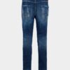Vaqueros Teddy Mini Front con lavado oscuro ahumado Vaqueros Teddy Mini Front con lavado oscuro ahumado