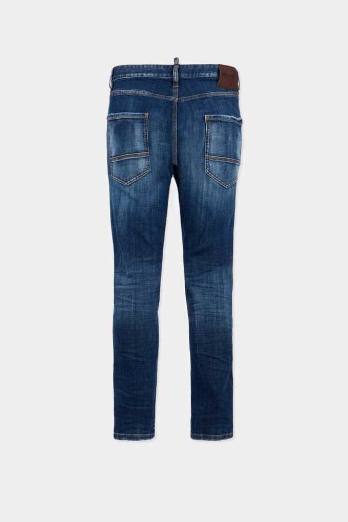 Vaqueros Teddy Mini Front con lavado oscuro ahumado Vaqueros Teddy Mini Front con lavado oscuro ahumado