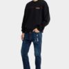 Vaqueros Teddy Mini Front con lavado oscuro ahumado Vaqueros Teddy Mini Front con lavado oscuro ahumado