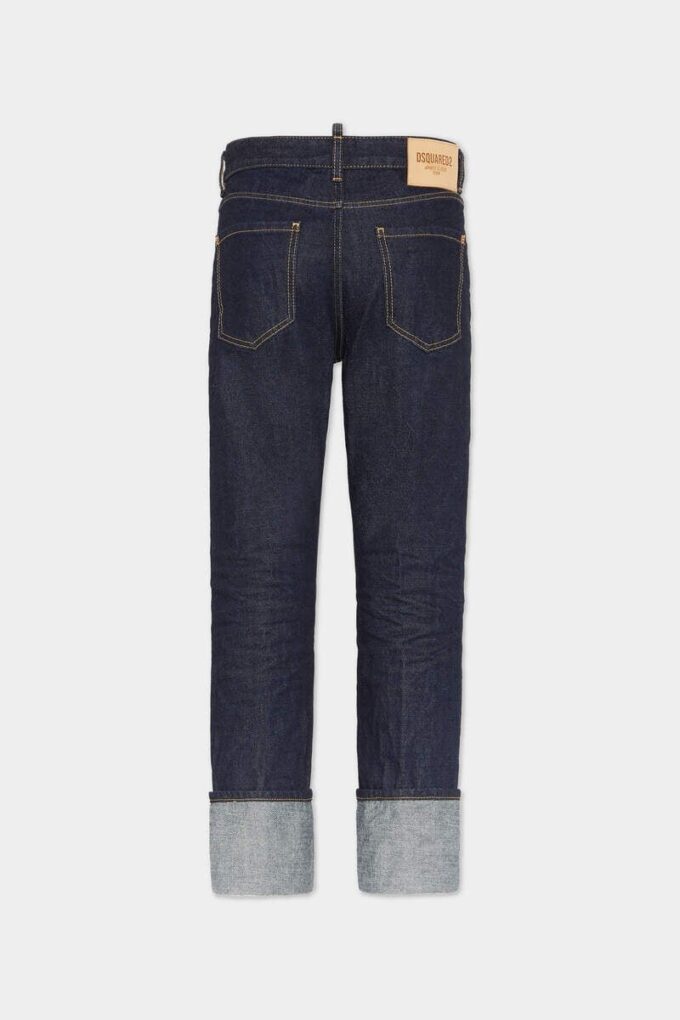 Vaqueros Tomboy con lavado denim auténtico Vaqueros Tomboy con lavado denim auténtico