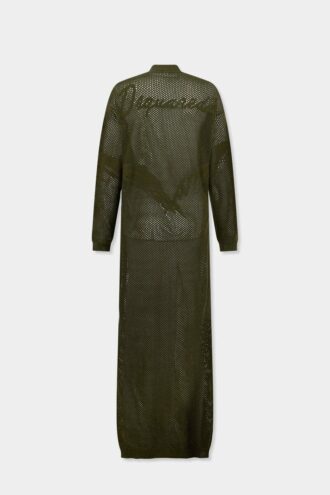 Vestido de punto calado