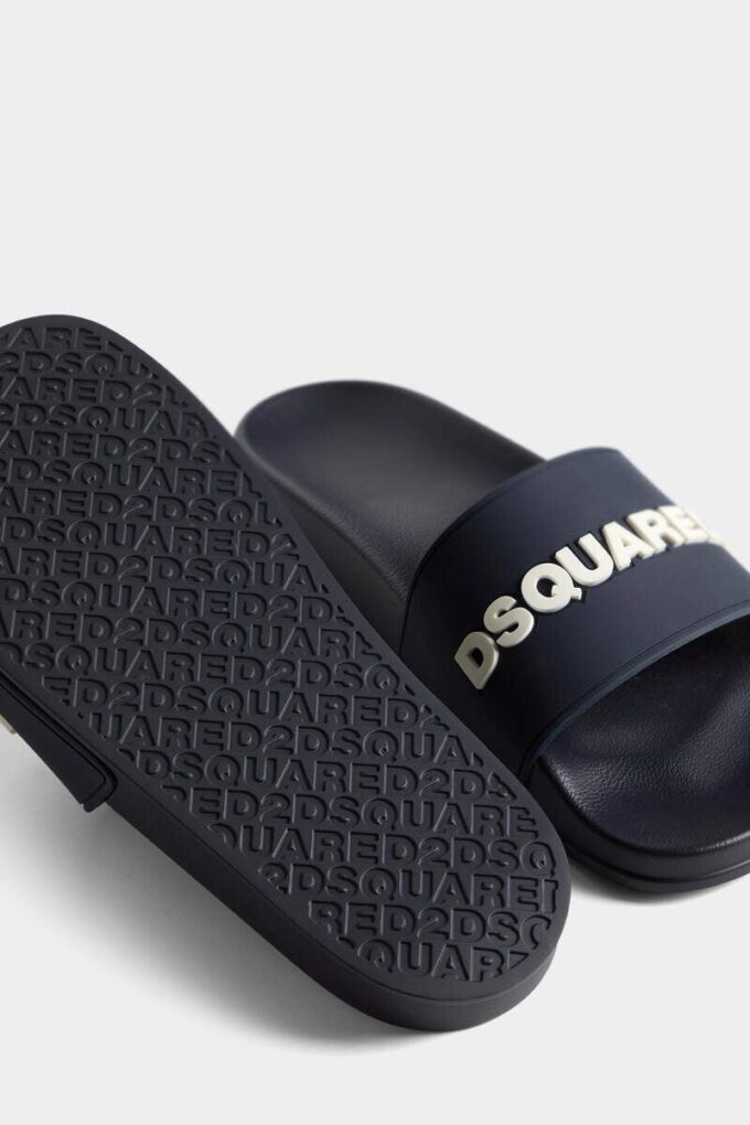Zapatos de playa con el logotipo de Dsquared2 Zapatos de playa con el logotipo de Dsquared2