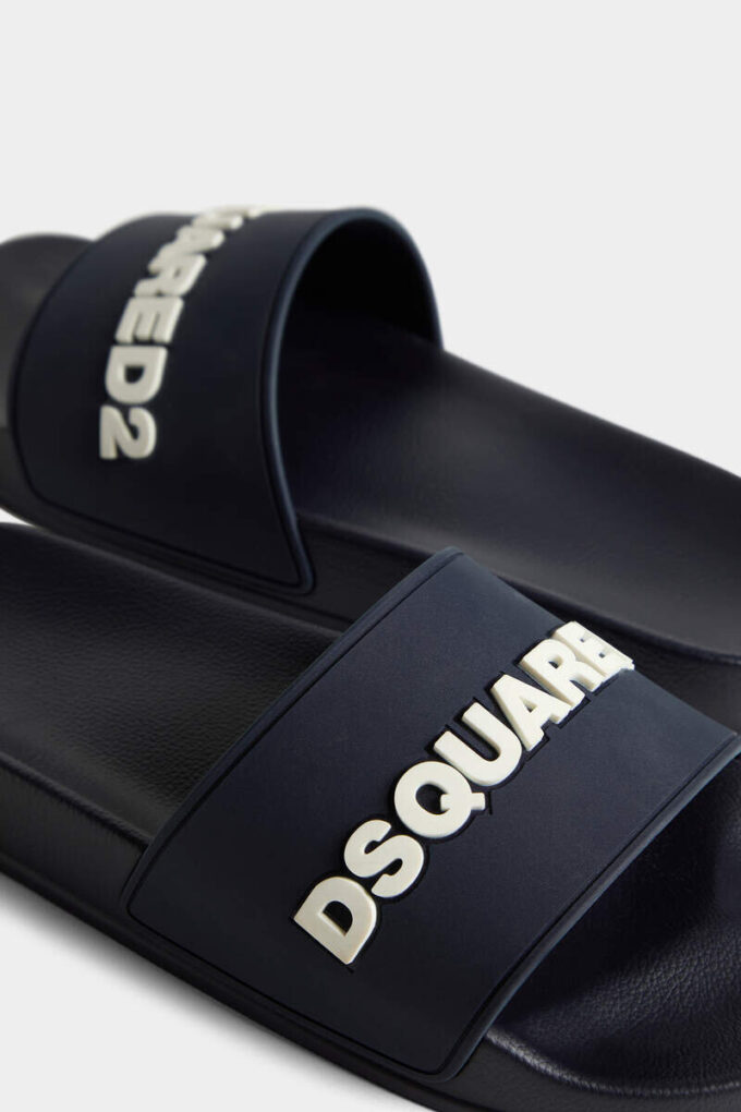 Zapatos de playa con el logotipo de Dsquared2 Zapatos de playa con el logotipo de Dsquared2